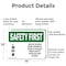 Signmission Safety Culture Sign, 14 in Width, Aluminum, Rectangle OS-2PACK-SF-A-1014-L-10726 - alternate 2